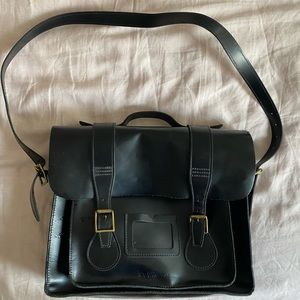 Dr. Martens 15” Leather Satchel